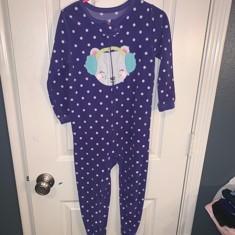 Carters Toddler Girls Onesie Pajama Size 4t